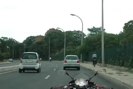 Fotografia de uma pergunta do exame