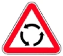 Sinal B7: Aproximação de rotunda