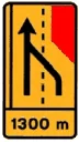 Sinal ST2: Supressão de via de trânsito