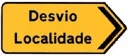 Sinal ST8a: Desvio de itinerário