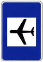 Sinal H21: Aeroporto