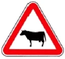 Sinal A19a: Animais