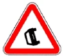Sinal A31: Obstrução da via