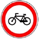 Sinal C3g: Trânsito proibido a velocípedes